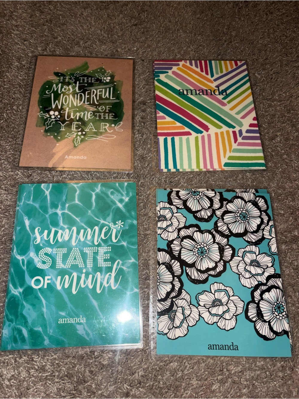 Erin Condren Amanda Planner Covers